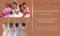 bridesmaid packages - deluxe bridesmaid package